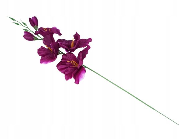 MIECZYK KWIATY SZTUCZNE GAŁĄZKA 50cm różowy