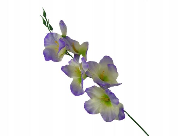 MIECZYK KWIATY SZTUCZNE GAŁĄZKA 50cm fioletowy