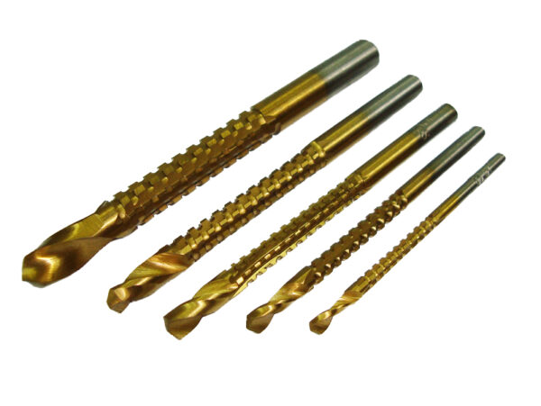 FREZOWIERTŁA WIERTŁA FREZY DO METALU 5 SZT. 3-8MM