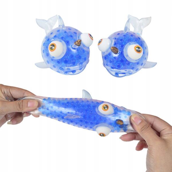 ZABAWKA GNIOTEK RYBA RYBKA SQUISHY ANTYSTRESOWA GRA POP IT ZABAWKI NA STRES
