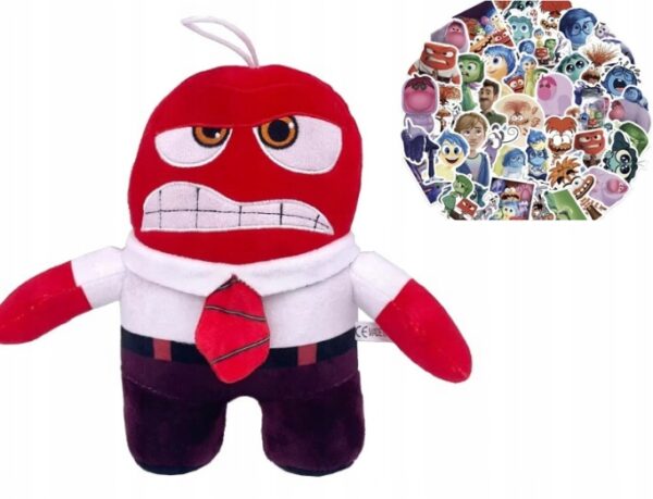 Pluszak Inside Out 2, W głowie się nie mieści 2 GNIEW maskotka 30 cm