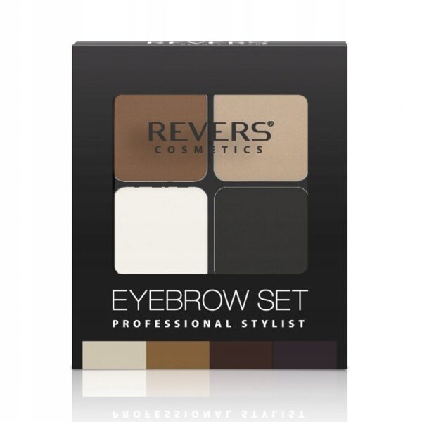 Revers EYEBROW SET STYLIST 3 Cienie brwi i WOSK 03
