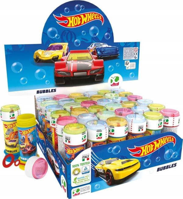 BAŃKI MYDLANE Hot Wheels 60ML + GRA W ZAKRĘTCE