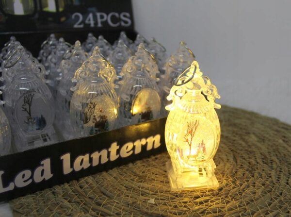 LAMPION ADWENTOWY LED lampka dekoracja prezent
