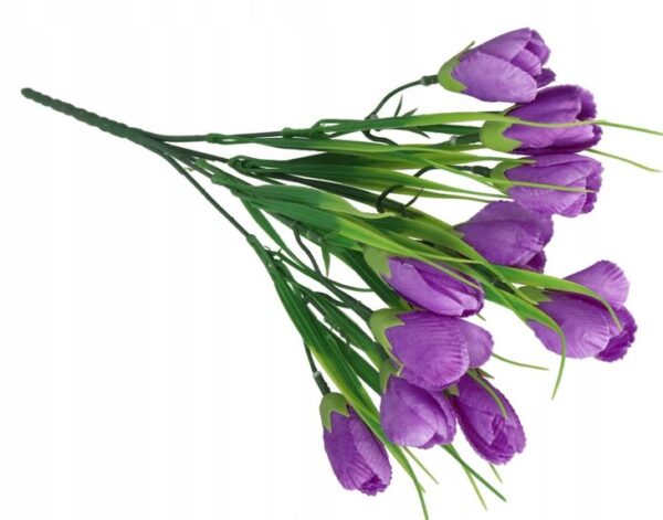 Bukiet KROKUS 33 cm fioletowy