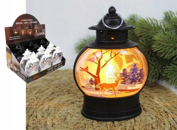 LAMPION ADWENTOWY LED lampka dekoracja prezent