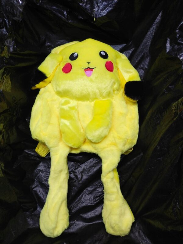 Plusz Plecak Pikachu świecący z ruszającymi uszami
