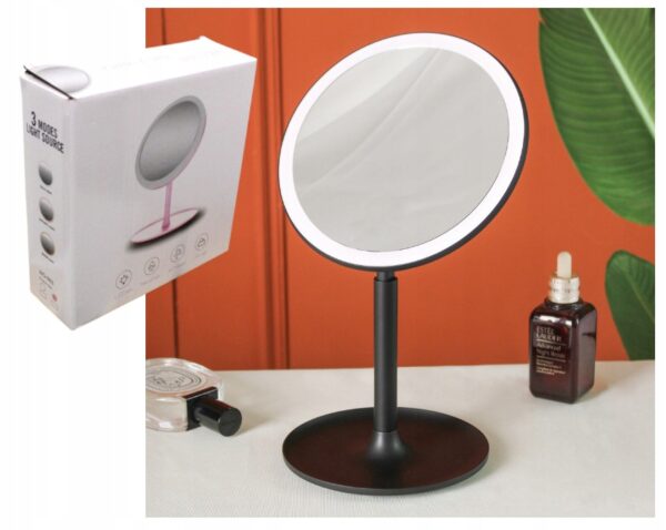 Lusterko LED z plastikowym podstawkiem 28,5 cm