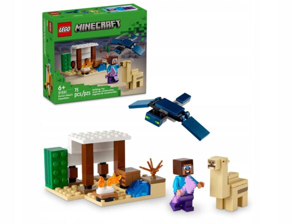 LEGO Minecraft Pustynna ekspedycja Steve'a