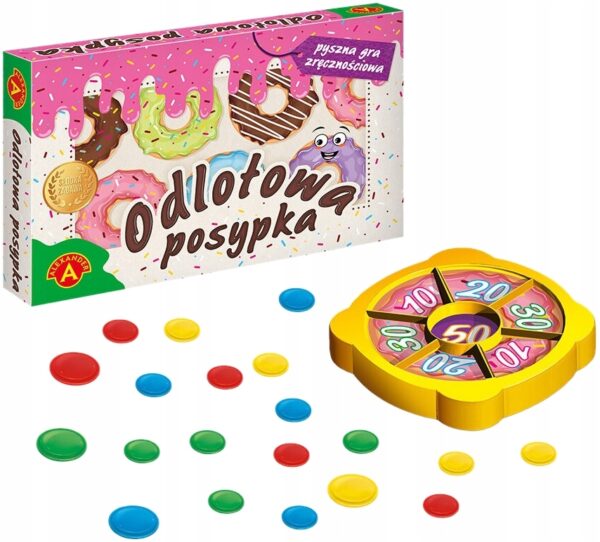 Pyszna gra zręcznościowa Odlotowa posypka pchełki numeryczne Alexander