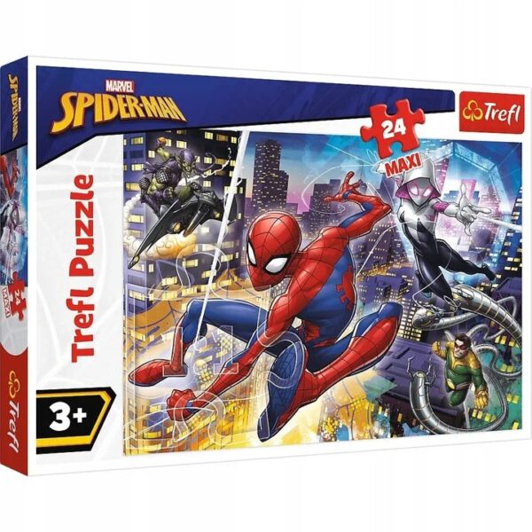 Puzzle TREFL 24-Maxi Nieustraszony SpiderMan
