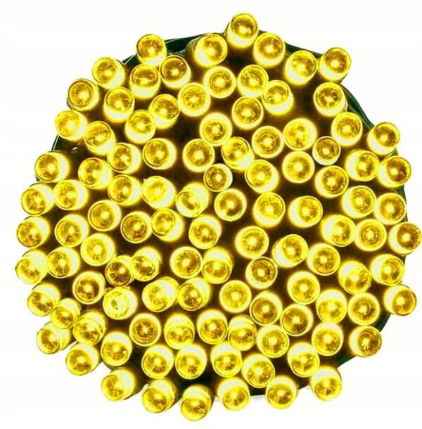 LAMPKI CHOINKOWE 200 LED CIEPŁO BIAŁE