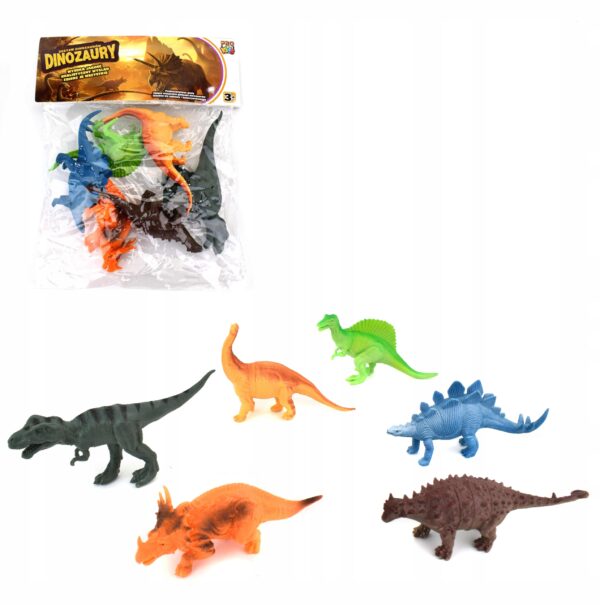 Figurki ZABAWKI dla DZIECI Zestaw Dinozaurów