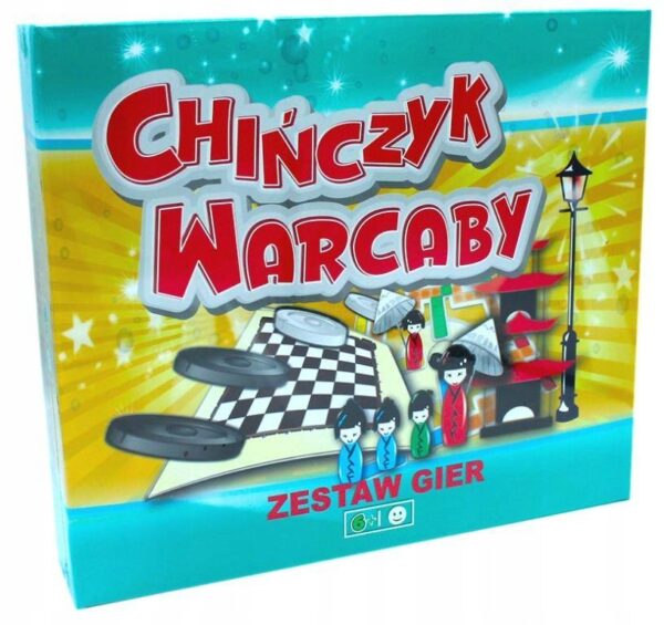 Gra planszowa Chińczyk i warcaby 8 gier FAN Fan Podstawa
