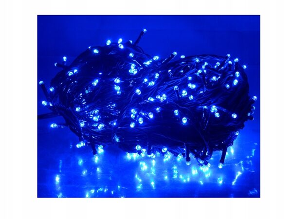 LAMPKI CHOINKOWE 300 LED Niebieskie