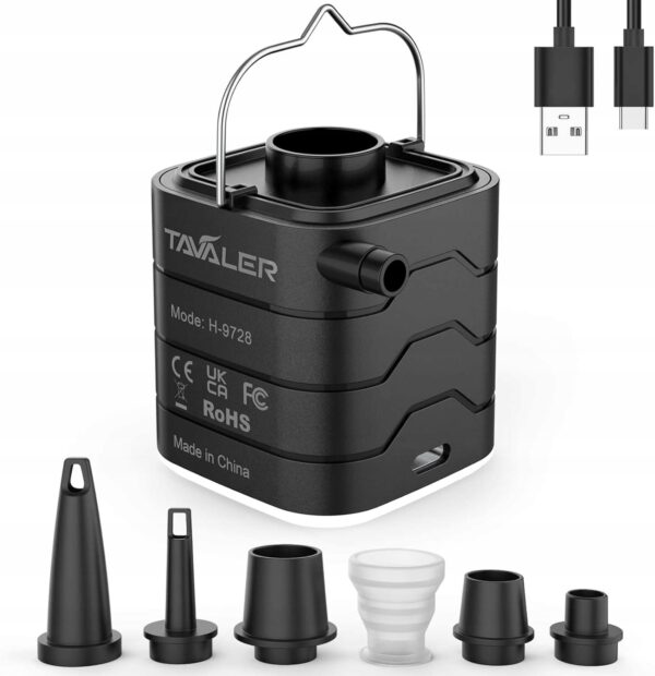 Pompka do materaca basenu mini na USB Akumulatorowa Turystyczna