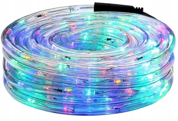 Wąż świetlny led 20 m lampki Multikolor Kolorowy