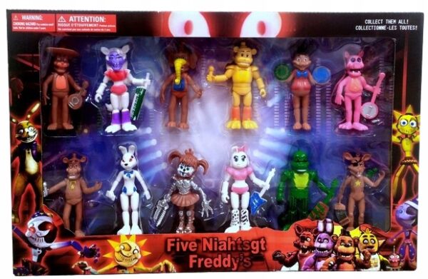 ZESTAW FIGUREK FIVE NIGHTS AT FREDDY'S FNAF