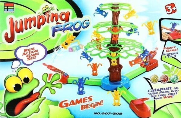 Gra Skaczące Żabki Wyrzutnie Jumping Frog