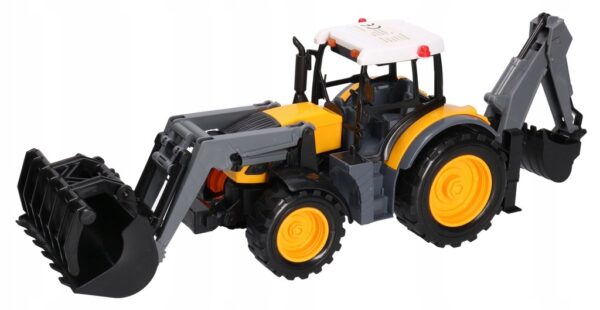 TRAKTOR Z MASZYNĄ turem koparka 46T