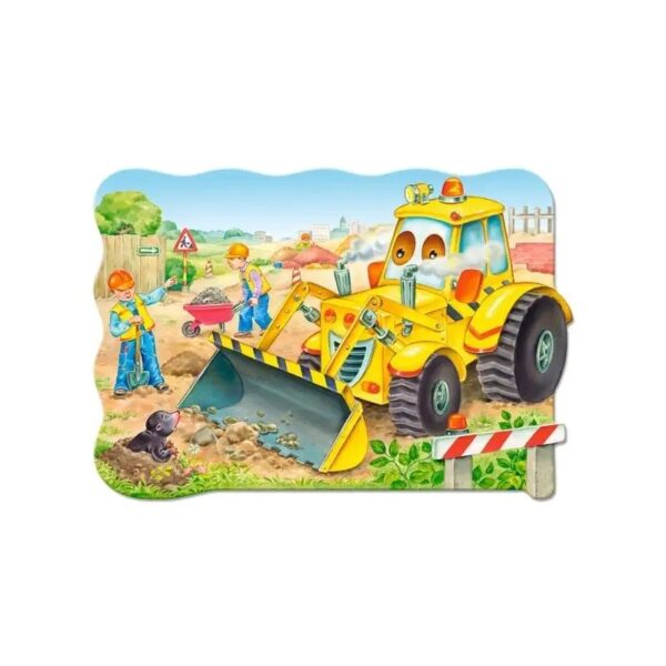Puzzle Castorland 20 szt. Puzzle Maxi Buldożer w akcji