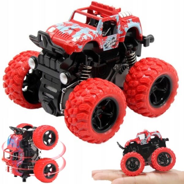 SAMOCHÓD TERENOWY MINI AUTO DLA DZIECI Z DUŻYMI KOŁAMI MONSTER TRUCK